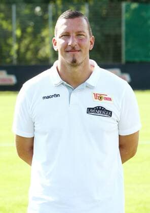 Dennis Rudel (Torwarttrainer) Einzelbild Hoch Fußball Fussball GER 2.BL Porträttermin 2016 2017 1. FC Union Berlin 22.07.2016