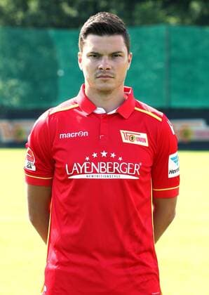 Fabian Schoenheim Schönheim (34) Einzelbild Hoch Fußball Fussball GER 2.BL Porträttermin 2016 2017 1. FC Union Berlin 22.07.2016