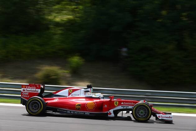 Hungarian Grand Prix, Hungaroring, Budapest 21 - 24 July 2016 22.07.2016 - Free Practice 2, Sebastian Vettel (GER) Scuderia Ferrari SF16-H 