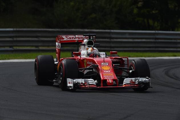 Sebastian Vettel, Scuderia Ferrari, formula 1 GP, Ungarn in Budapest, 22.07.2016 Photo:mspb Jerry Andre Sebastian Vettel, formula 1 GP, Ungarn