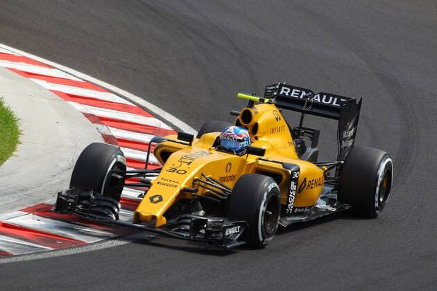 Formel 1, GP Ungarn, Freies Training Hungarian Grand Prix, Hungaroring, Budapest 21 - 24 July 2016 23.07.2016 - Free Practice 3, Jolyon Palmer (GBR) Renault F1 Team RS16 