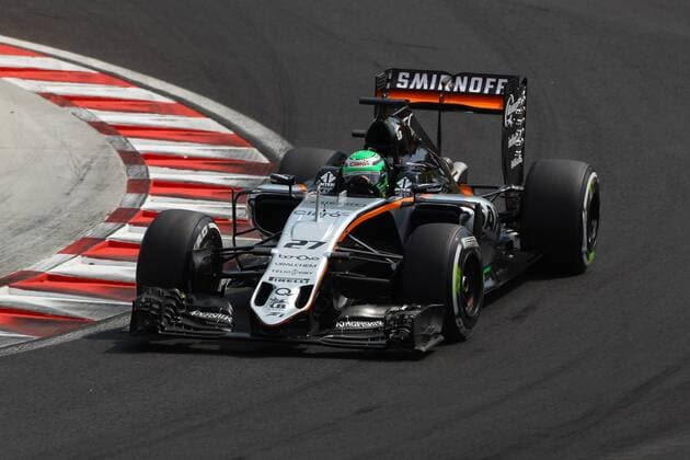 Formel 1, GP Ungarn, Freies Training Hungarian Grand Prix, Hungaroring, Budapest 21 - 24 July 2016 23.07.2016 - Free Practice 3, Nico Hulkenberg (GER) Sahara Force India F1 VJM09 