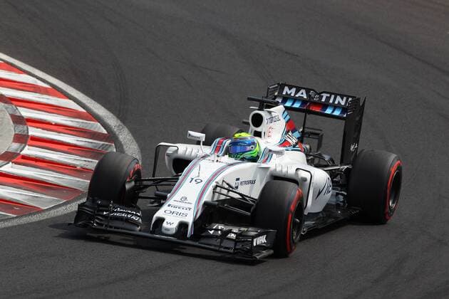 Formel 1, GP Ungarn, Freies Training Hungarian Grand Prix, Hungaroring, Budapest 21 - 24 July 2016 23.07.2016 - Free Practice 3, Felipe Massa (BRA) Williams FW38 