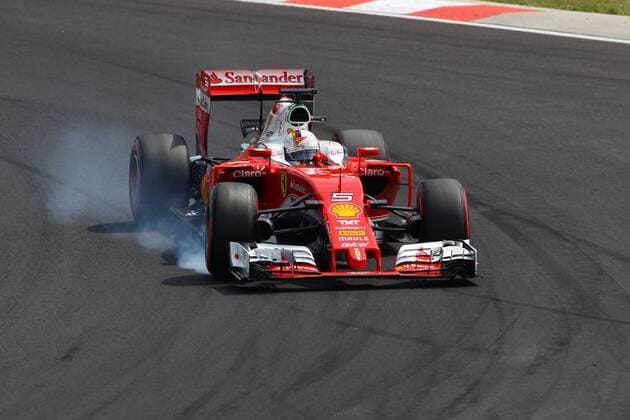 Formel 1, GP Ungarn, Freies Training Hungarian Grand Prix, Hungaroring, Budapest 21 - 24 July 2016 23.07.2016 - Free Practice 3, Sebastian Vettel (GER) Scuderia Ferrari SF16-H 