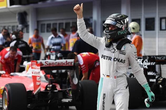 Motorsports: FIA Formula One World Championship WM Weltmeisterschaft 2016, Grand Prix of Hungary, 6 Nico Rosberg (GER, Mercedes AMG Petronas Formula One Team), xHOCHxZWEIx