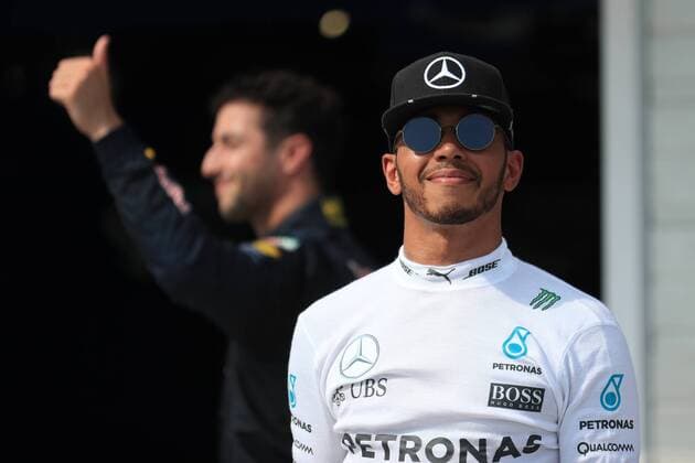 23.07.2016. The Hungaroring Mogyor& xf3;d, Hungary. Formula 1 grand prix of Hungary, qualifying sessions. Mercedes AMG Petronas W07 Hybrid & x2013; Lewis Hamilton In a wet and disjointed session, the course was red flagged multiple times, due to standing water on the track. Rosberg took pole as Hamilton was held up on his final qualifying lap and Hamilton was 2nd. xLeannexBoonx  ActionPlus11764444