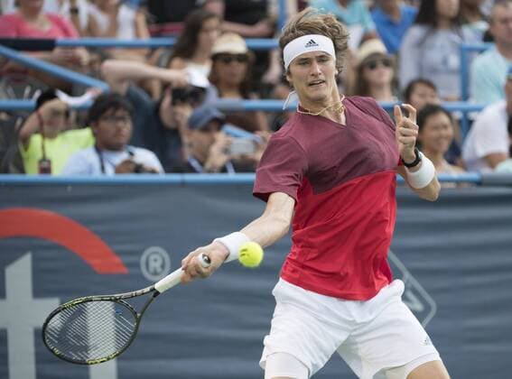 July 23,2016: Alexander Zverev (GER) loses to Gael Monfils (FRA) 6-4, 6-0, at the Citi Open being played at Rock Creek Park Tennis Center in Washington, DC, . Â© Tennisclix TENNIS 2016: Citi Open July 16 - ZUMAc04_
