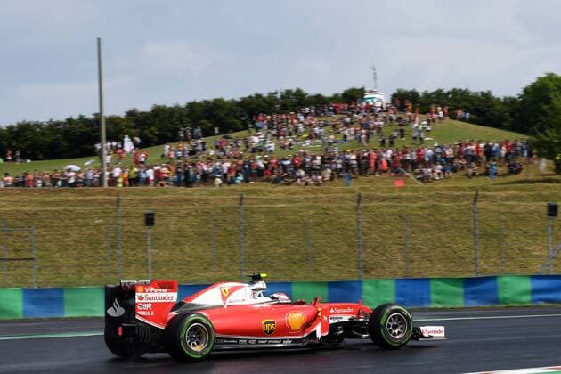 Motorsports: FIA Formula One World Championship WM Weltmeisterschaft 2016, Grand Prix of Hungary, 7 Kimi Raikkonen (FIN, Scuderia Ferrari), xHOCHxZWEIx