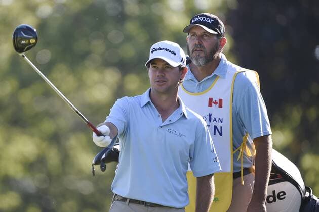 July 23, 2016: Brian Harman prepares to tee off on the second hole at the RBC Canadian Open at Glen Abbey Golf Club in Oakville, Ontario. (Photo by Gerry Angus Icon Sportswire) GOLF: JUL 23 PGA Golf Herren - RBC Canadian Open - Third Round Icon16072304 EDITORIAL USE ONLY