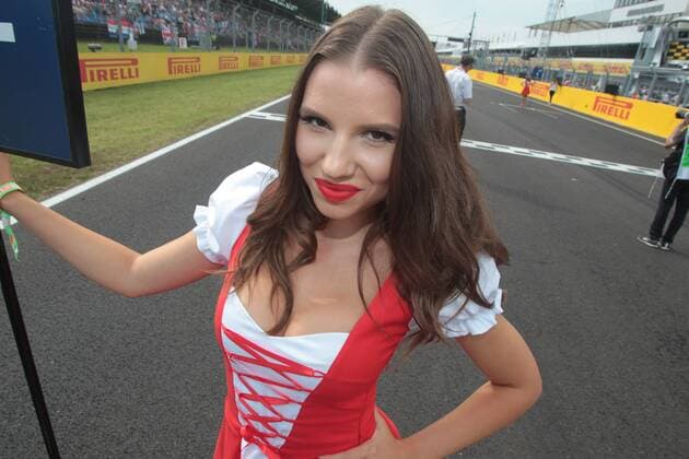 Gridgirls, formula 1 GP, Ungarn in Budapest, 24.07.2016 Photo:mspb Lukas Gorys Gridgirls; formula 1 GP, Ungarn