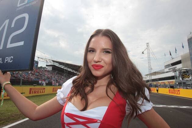 Gridgirls, formula 1 GP, Ungarn in Budapest, 24.07.2016 Photo:mspb Lukas Gorys Gridgirls; formula 1 GP, Ungarn