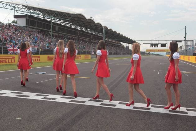 Gridgirls, formula 1 GP, Ungarn in Budapest, 24.07.2016 Photo:mspb Lukas Gorys Gridgirls; formula 1 GP, Ungarn