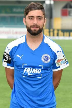 Fußball 3. Liga, Porträttermin 2016 2017 Sportfreunde Lotte am 23.07.2016 im FRIMO Stadion in Lotte Semih Daglar (Lotte) mt