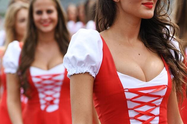 Motorsports: FIA Formula One World Championship WM Weltmeisterschaft 2016, Grand Prix of Hungary, grid girls xHOCHxZWEIx