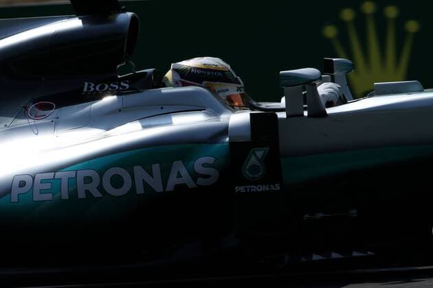 Motorsports: FIA Formula One World Championship WM Weltmeisterschaft 2016, Grand Prix of Hungary, 44 Lewis Hamilton (GBR, Mercedes AMG Petronas Formula One Team), xHOCHxZWEIx