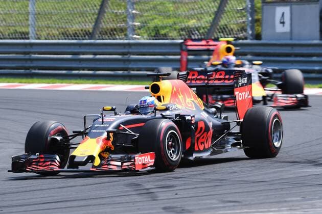 Motorsports: FIA Formula One World Championship WM Weltmeisterschaft 2016, Grand Prix of Hungary, 3 Daniel Ricciardo (AUS, Red Bull Racing), xHOCHxZWEIx