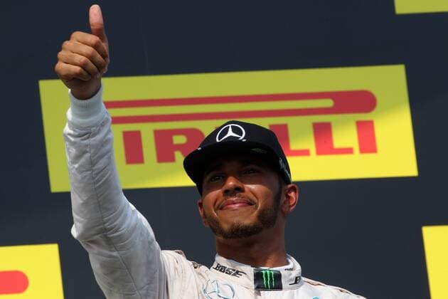 Formel 1, GP Ungarn Hungarian Grand Prix, Hungaroring, Budapest 21 - 24 July 2016 24.07.2016 - Race, Lewis Hamilton (GBR) Mercedes AMG F1 W07 Hybrid race winner 