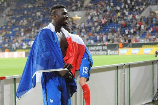 GER, UEFA U19 2016, Finale, Frankreich (FRA) vs Italien (ITA) 24.07.2016, Rhein-Neckar-Arena, Sinsheim, GER, UEFA U19 EURO 2016, Finale, France (FRA) vs Italy (ITA), picture shows im Bild: Marcus Thuram ( 10, Frankreich France (FRA)) Foto © nordphoto Fabisch nordphotox xFabisch