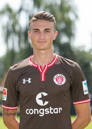 Fußball, GER, 2.Bundesliga, Porträttermin 2016 2017, FC St.Pauli, Philipp Ziereis