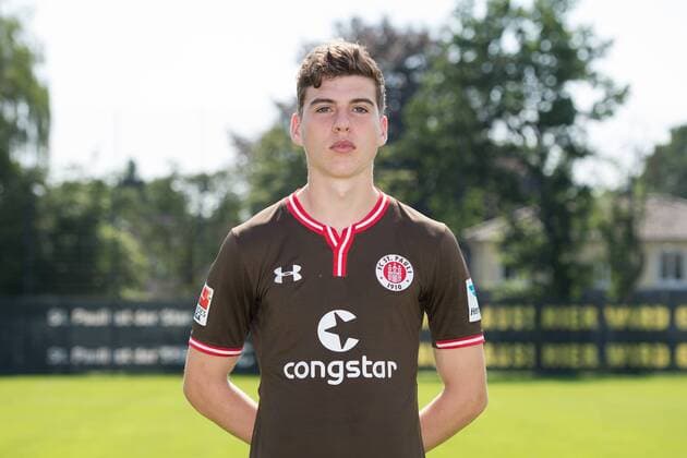Fußball, GER, 2.Bundesliga, Porträttermin 2016 2017, FC St.Pauli, Jacob Rasmussen