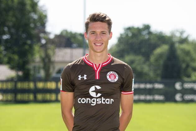 Fußball, GER, 2.Bundesliga, Porträttermin 2016 2017, FC St.Pauli, Maurice Litka