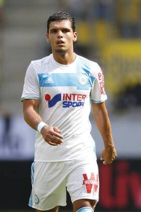Aachen, Deutschland, Vorbereitungsturnier Happy Bet Cup, 1.FC Köln - Olympique Marseille 2-1 am 24.07.2016 im neuen Tivoli Stadion in Aachen Karim REKIK (OM)