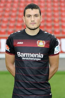 Porträt: Fußball, GER, 1.BL, Bundesliga, Liga, Porträttermin 2016 2017, Bayer Leverkusen: Kyriakos Papadopoulos (Leverkusen). Einzelbild, Portrait, Porträt.