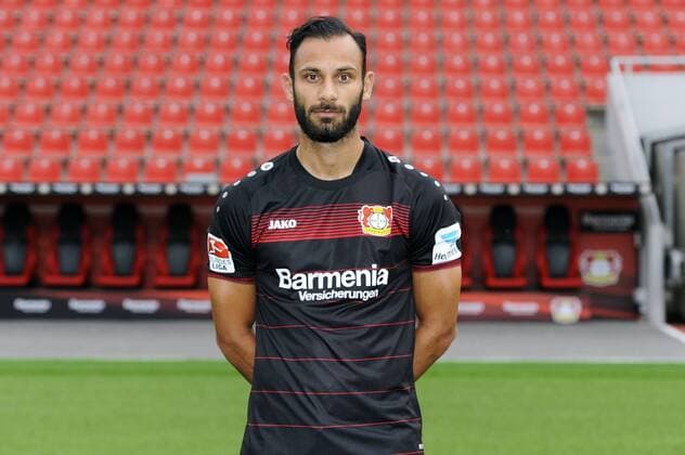 Porträt: Fußball, GER, 1.BL, Bundesliga, Liga, Porträttermin 2016 2017, Bayer Leverkusen: Ömer Toprak (Leverkusen). Einzelbild, Portrait, Porträt.
