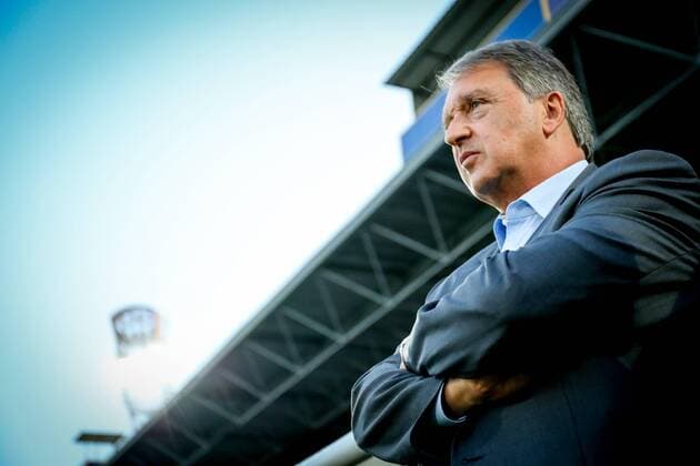 Anderlecht s manager Herman Van Holsbeeck pictured during a training session of Belgian first league soccer team RSC Anderlecht in Rostov-on-Don, Russia, Monday 25 July 2016. Tomorrow Anderlecht is playing the first leg of the third qualification round for the Champions League competition against Russian team FC Rostov. VIRGINIExLEFOUR  x04898669x