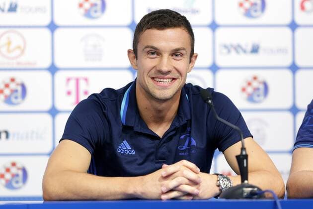 FC Dinamo Tbilisi held a press conference PK Pressekonferenz 25.07.2016., Croatia, Zagreb - The press conference FC Dinamo Tbilisi on the eve of the match with GNK Dinamo. Matija Spicic.  LukaxStanzl PIXSELL