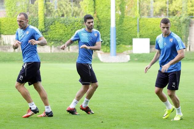 NK Dinamo did the training before the match against FC Dinamo Tbilisi 25.07.2016., Croatia, Zagreb - On the football field Hitrec Kacijan GNK Dinamo did the training before the match against FC Dinamo Tbilisi.  LukaxStanzl PIXSELL