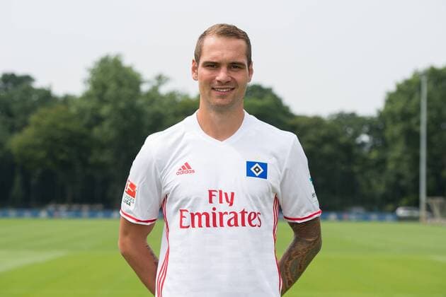 Fußball, GER, 1.Bundesliga, Porträttermin 2016 2017, Hamburger SV, Pierre-Michel Lasogga