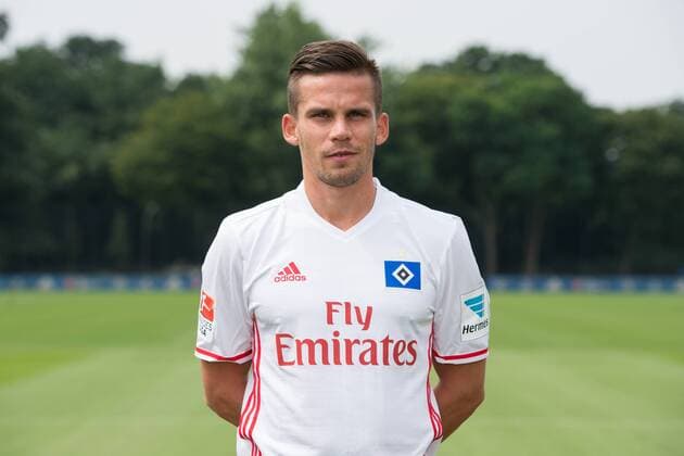 Fußball, GER, 1.Bundesliga, Porträttermin 2016 2017, Hamburger SV, Zoltan Stieber