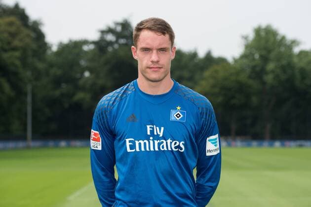 Fußball, GER, 1.Bundesliga, Porträttermin 2016 2017, Hamburger SV, Torwart Christian Mathenia