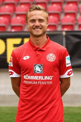 PIERRE BENGTSSON FUSSBALL, GER, 1. LIGA, BUNDESLIGA, PORTRAETTERMIN 2016 2017, FSV MAINZ 05 