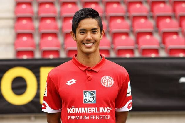 YOSHINORI MUTO FUSSBALL, GER, 1. LIGA, BUNDESLIGA, PORTRAETTERMIN 2016 2017, FSV MAINZ 05 