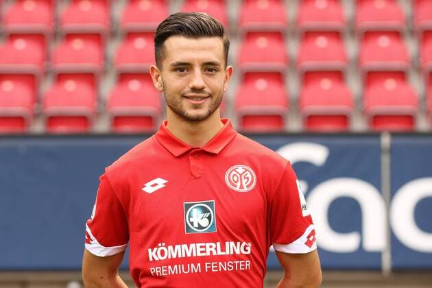 BESAR HALIMI FUSSBALL, GER, 1. LIGA, BUNDESLIGA, PORTRAETTERMIN 2016 2017, FSV MAINZ 05 