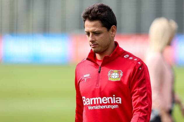 Javier Chicharito Hernandez ( 7, Bayer 04 Leverkusen), Training Bayer 04 Leverkusen, Fussball, 1. Bundesliga, 26.07.2016, Leverkusen Copyright: Deutzmannx xEibner-Pressefoto EP_cdn