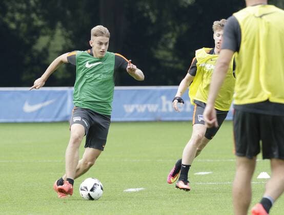 Berlin, Sportpark, GER, 1.FBL, Hertha BSC, Saison 2016 2017, Training, Foto:Sinan Kurt