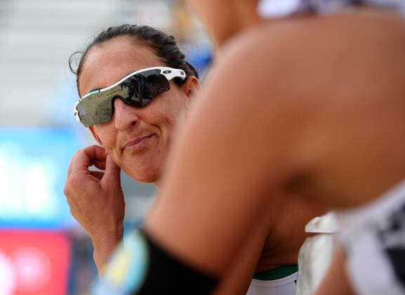 BEACHVOLLEYBALL - A1 Major Klagenfurt 2016 KLAGENFURT,AUSTRIA,26.JUL.16 - Beach volleyball Beachvolleyball - FIVB World Tour 2016, A1 Major Klagenfurt, women. Image shows Josmari Alves (BRA). GEPAxpictures xDanielxGoetzhaber