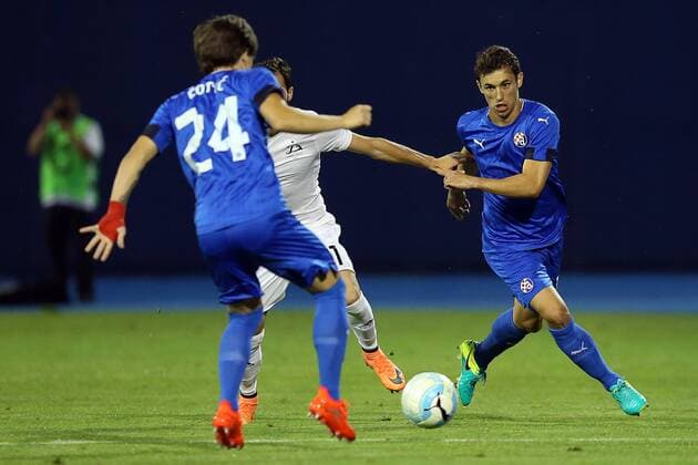 Third Qualifying Round of the Champions League, match GNK Dinamo - FC Dinamo Tbilisi 26.07.2016., Croatia, Zagreb - Third Qualifying Round of the Champions League, match GNK Dinamo - FC Dinamo Tbilisi. Josip Pivaric.  GoranxStanzl PIXSELL