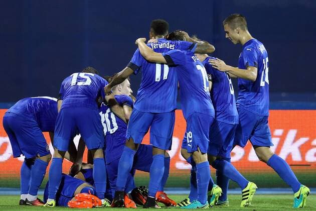 Third Qualifying Round of the Champions League, match GNK Dinamo - FC Dinamo Tbilisi 26.07.2016., Croatia, Zagreb - Third Qualifying Round of the Champions League, match GNK Dinamo - FC Dinamo Tbilisi.  GoranxStanzl PIXSELL