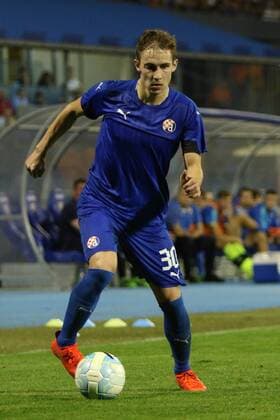 Zagreb, 26.7.2016., Stadion Maksimir - UEFA Champions League, Third qualifying round, First leg. GNK DINAMO Zagreb (blue) - DINAMO Tbilisi (white) 2:0 Marko ROG (30)