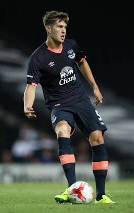 Everton s John Stones in action during the pre season Friendly match at the Stadium MK, Milton Keynes. Picture date July 26th, 2016 Pic David Klein Sportimage EDITORIAL USE ONLY. No use with unauthorised audio, video, data, fixture lists, club league logos or live services. Online in-match use limited to 120 images, no video emulation. No use in betting, games or single club league player publications.