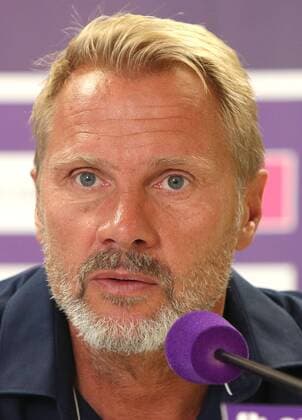SOCCER - EL quali, A.Wien vs Trnava, preview STEINBRUNN,AUSTRIA,27.JUL.16 - SOCCER - UEFA Europa League, qualification, FK Austria Wien vs FC Spartak Trnava, preview, press conference PK Pressekonferenz of A.Wien. Image shows head coach Thorsten Fink (A.Wien). GEPAxpictures xChristianxOrt