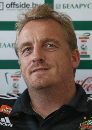 SOCCER - EL quali, Zhodino vs Rapid, preview ZHODZINA,BELARUS,27.JUL.16 - SOCCER - UEFA Europa League, qualification, FC Torpedo Zhodino vs SK Rapid Wien, preview. Image shows head coach Mike Bueskens (Rapid). Keywords: Wien Energie. GEPAxpictures xMarioxKneisl