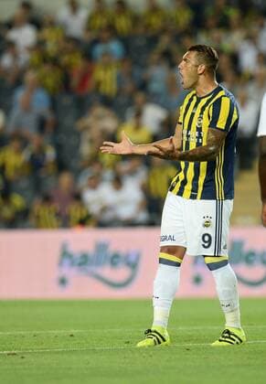 UEFA Champions League Third qualifying round first leg match between Fenerbahce Istanbul and Monaco on July 27, 2016 at the Ulker Stadium in Istanbul,Turkey. Pictured: Jose Fernandao of Fenerbahce. 