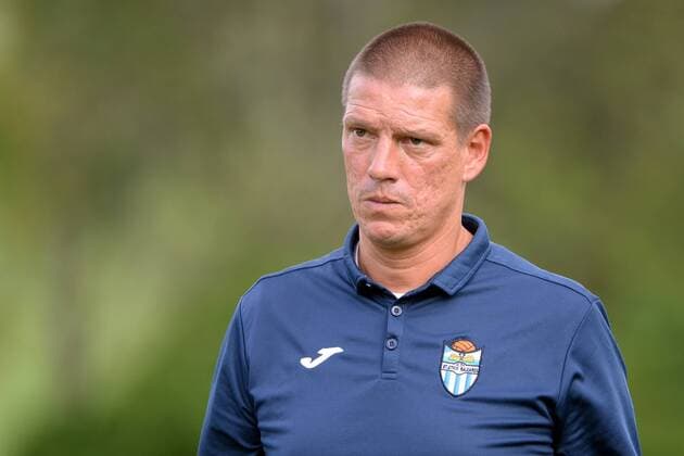 v.li.: Trainer Christian Ziege (Coach, Atletico Baleares) Einzelbild, Aktion, Action Porträt, Portrait, Fussball, Testspiel, FC Bayern München II - Atletico Baleares, xslx