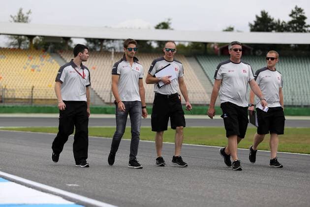 German Grand Prix, Hockenheimring 28 - 31 July 2016 28.07.2016 - Romain Grosjean (FRA) Haas F1 Team VF-16 