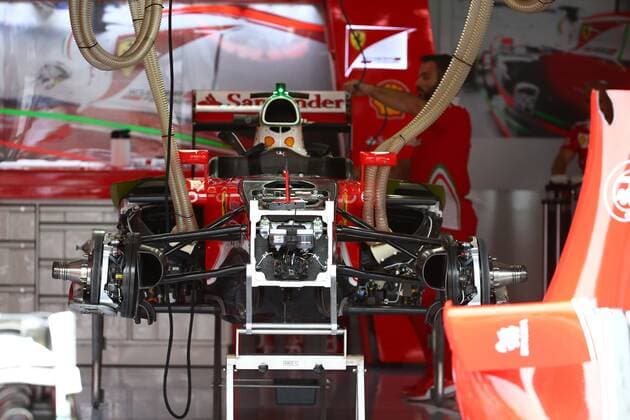 German Grand Prix, Hockenheimring 28 - 31 July 2016 28.07.2016 - Scuderia Ferrari SF16-H, detail 